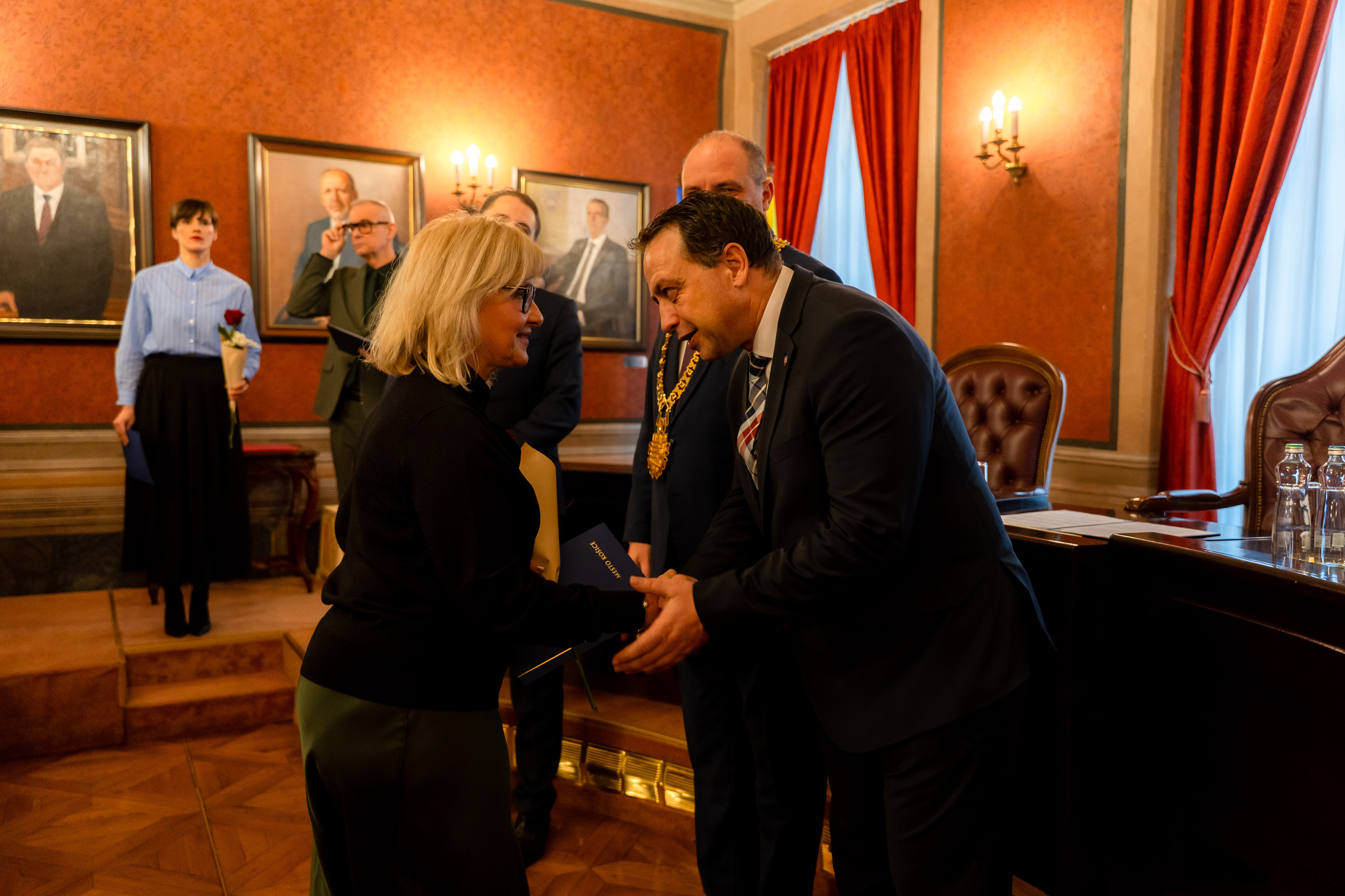 Novorocne prijatie jubilantov Magistratu mesta Kosice-91